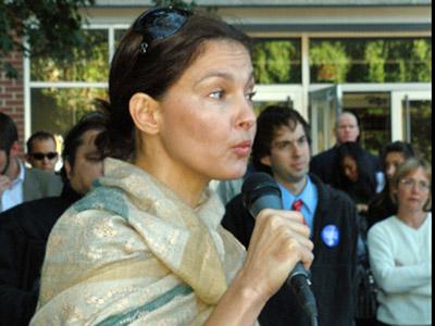Ashley Judd visits N.C. universities