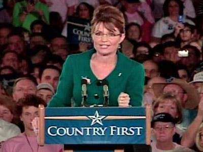 Web only: Palin speaks in Raleigh