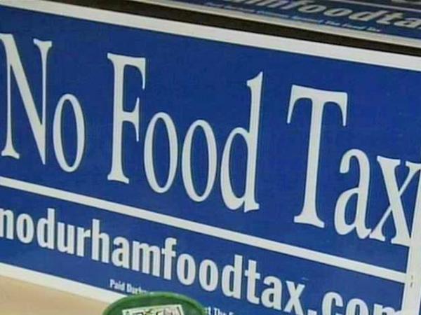 Durham ballot will decide controversial food tax
