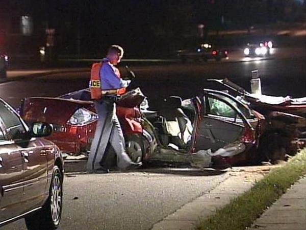 Police: Drunken Raleigh driver crossed six lanes, crashed