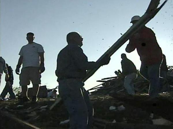 Tornado clean-up requires volunteers, residents