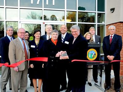 state Office of Administrative Hearing building ribbon cutting