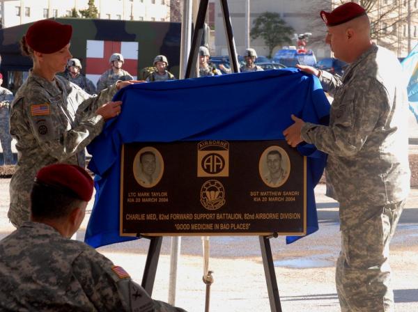 Medical Center dedicated to fallen soldiers