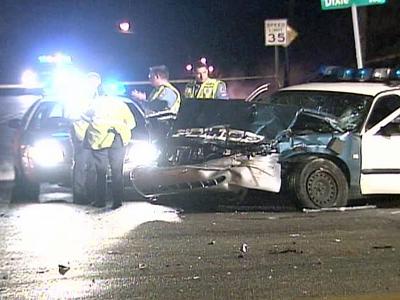 Raleigh police officer involved in crash