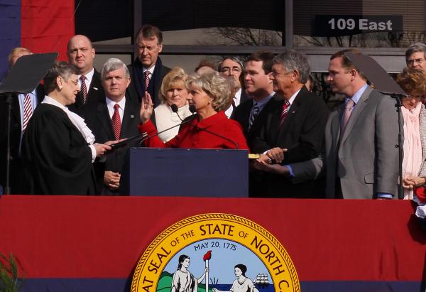 2009 North Carolina gubernatorial inauguration ceremony