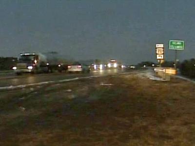Traffic returns to normal after snow, ice