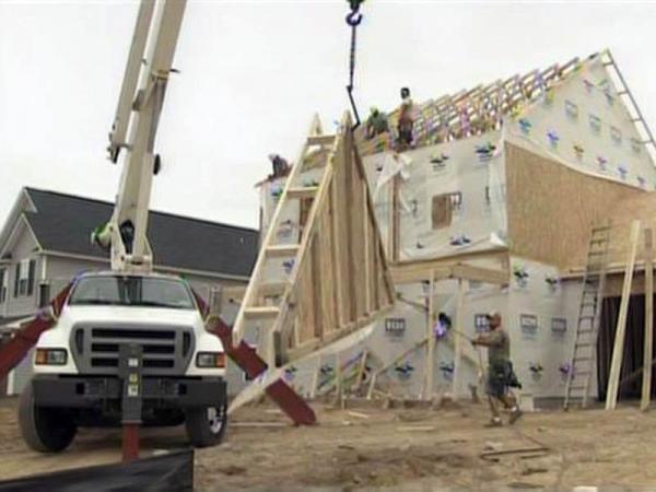 New home permits begin to rebuild in Wake