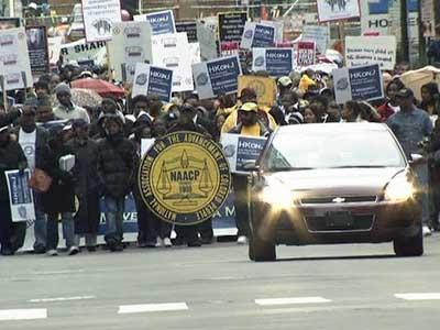NAACP spearheads march to state Legislative Building