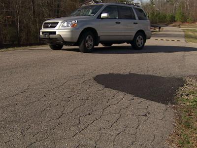 Homeowners frustrated by crumbling streets