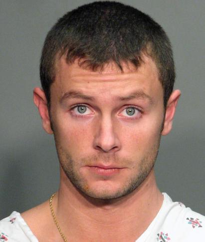 Jason Powell - 2/20/09 mug shot - Apex attempted murder, Lake Ca