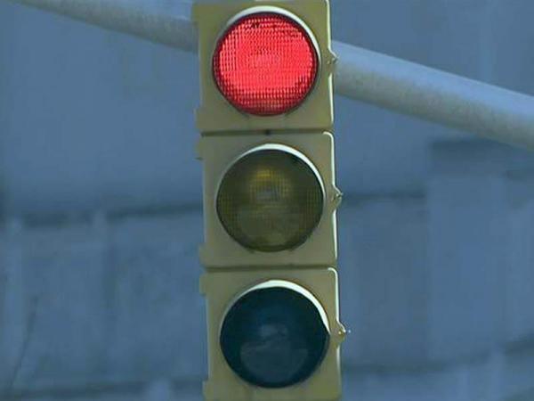 Red light, traffic light, traffic signal