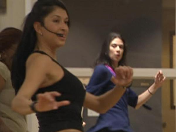 Zumba combines dance, workout