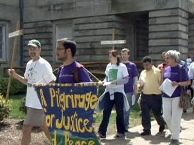 Protesters rally against immigration enforcement program