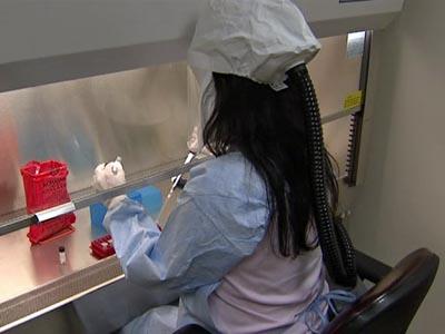 Inside the state lab testing for swine flu