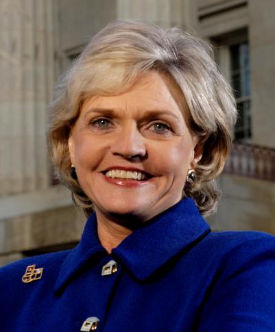 Perdue remains upbeat about state's future, her performance