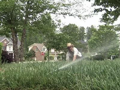 Cary studies how to get greener lawns with less water