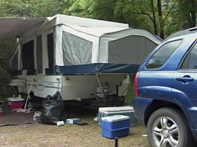 Campers take advantage of online system