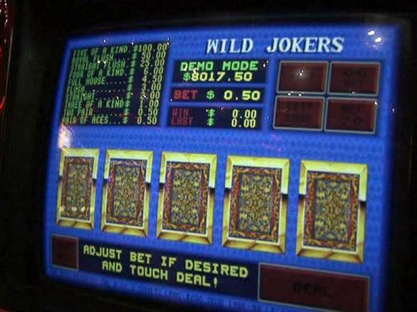 Video poker machine generic
