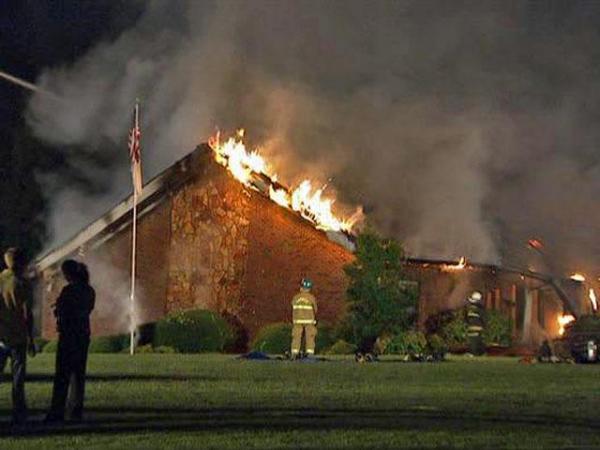 Fire hits Clayton church for second time in a month
