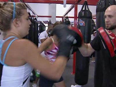 More women learn to box