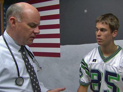 Local clinics collecting data on athletes' concussions