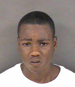 Antonio Dauvon Mathis - mug shot 8/27/09 - Teen charged with shooting handgun at Westover High