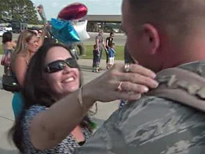 Air Force unit returns from Afghanistan