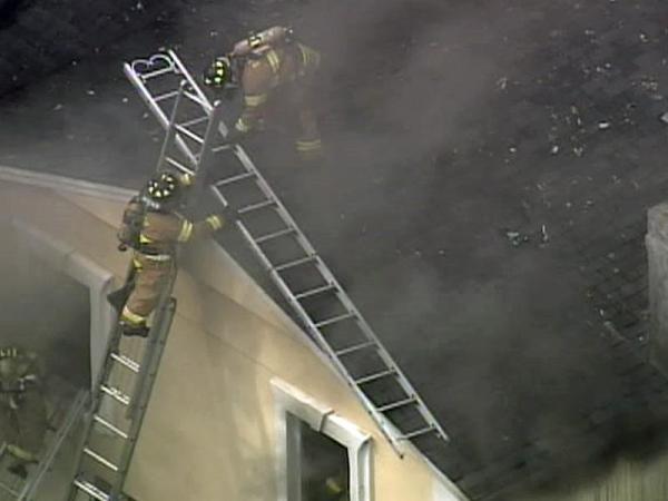 Sky 5 video: Fire in Raleigh