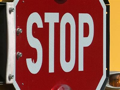 Stop-sign arm malfunction stalls bus