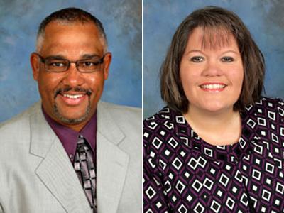 John Wall, of North Garner Middle School, is Wake's 2009 Principal of the Year and Fay Jones, of Forest Pines Drive Elementary, is the 2009 Assistant Principal of the Year.