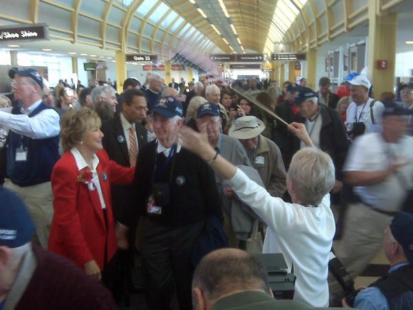 Dole, veterans travel to D.C.