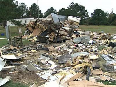 Police: Goldsboro man bulldozed house