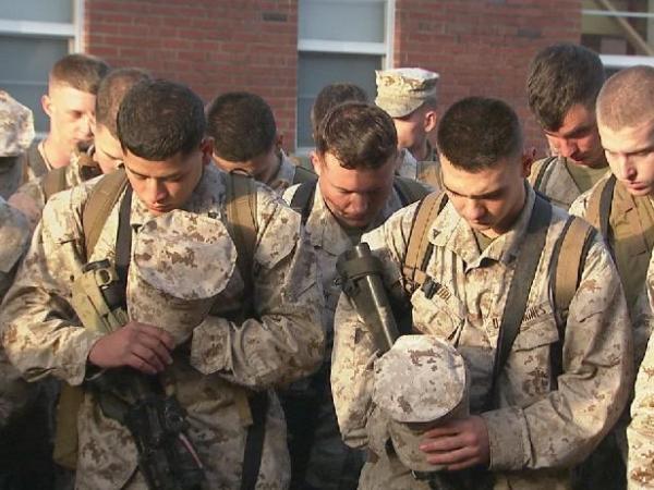 Lejeune Marines ship out for Afghanistan