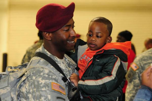 When military parents deploy, kids can feel anger, sadness, fear