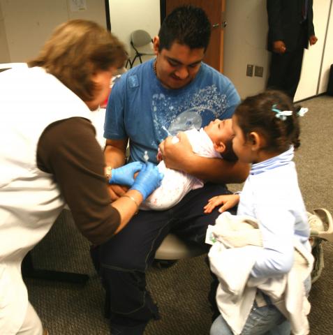 H1N1 vaccine clinic in Wake County