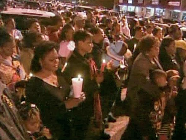 Candlelight vigils for Shaniya Davis