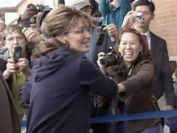 Palin visit brings throngs to Fort Bragg