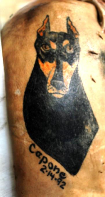 Tattoo on body found in Kerr Lake