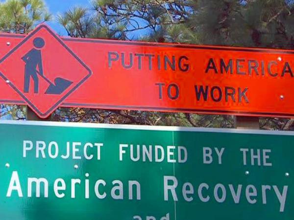 Tax money spent to advertise stimulus projects