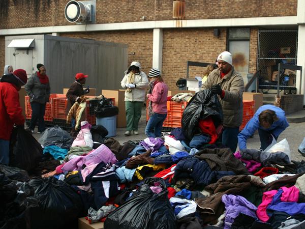 Coats collected for those in need