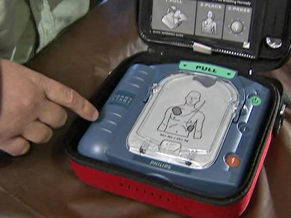 AED device saved Durham man's life