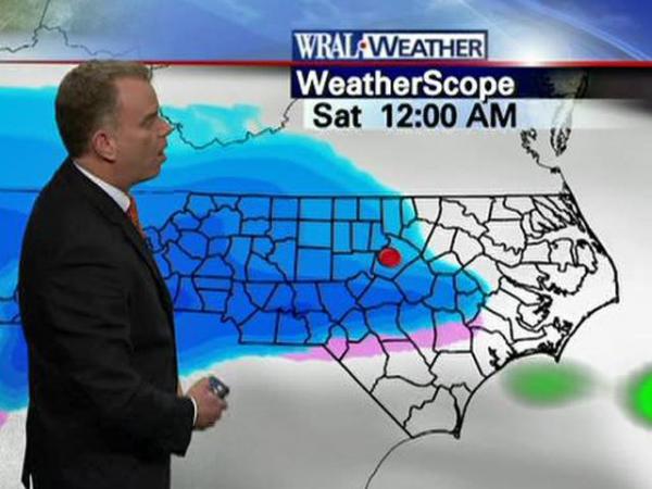Meteorologist tracks the 'snowcast'