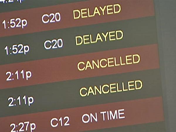 RDU passengers stranded after storm cancels flights