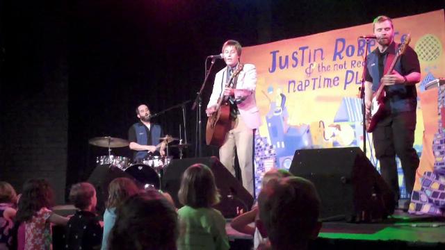 Justin Roberts performs new song Trick or Treat in Carrboro 