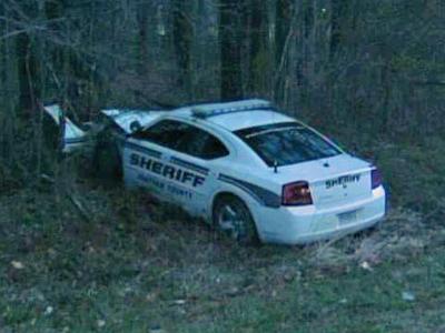Chatham deputy crashes patrol car