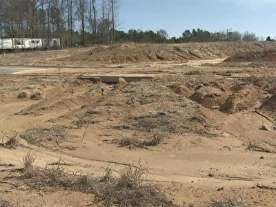 Construction sites abandoned in Raleigh