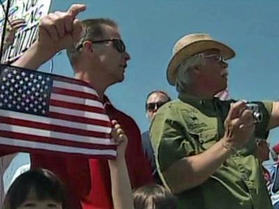 Tea party activists rally in Raleigh