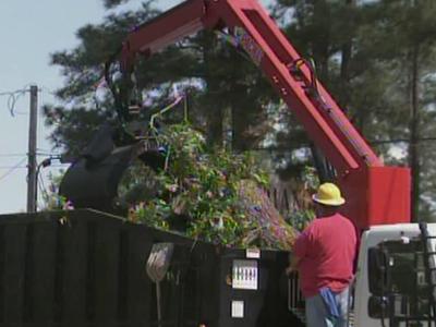Cleanup under way after storms