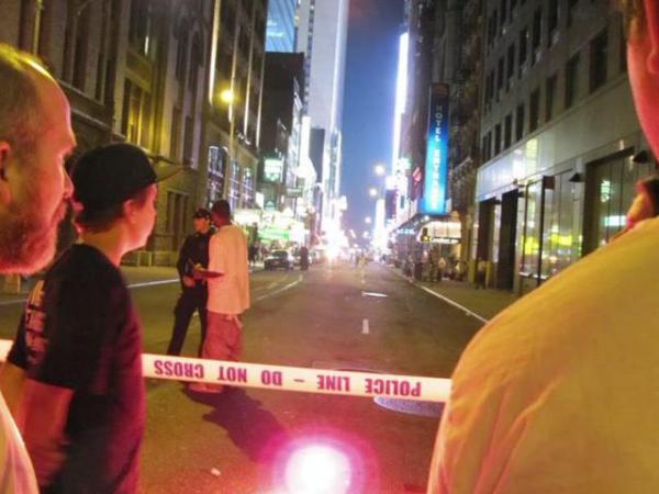 Local family witnessed Times Square bomb scare