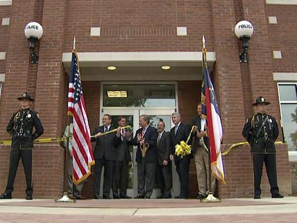 Apex dedicates new police headquarters